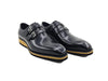 Carrucci Burnished Double Monk Whole Cut Shoe