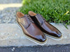 Carrucci Burnished Lace-up Leather Derby