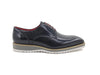 Carrucci Burnished Lace-up Leather Derby