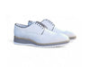 Carrucci Burnished Lace-up Leather Derby