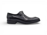 Carrucci Burnished Leather Moc Toe Single Monk Loafer