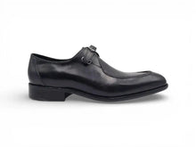 Carrucci Burnished Moc Toe Single Monk Loafer