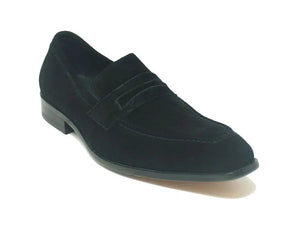 Burnished Suede Penny Loafer - Image 2