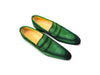 Carrucci Burnished Suede Penny Loafer