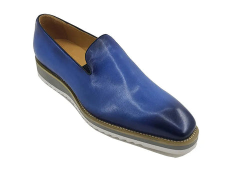 Burnished Wholecut Loafer Lightweight Sole - Image 9