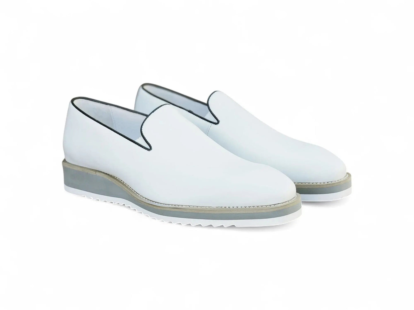 Carrucci Burnished Leather Wholecut Loafer - Lightweight Sole