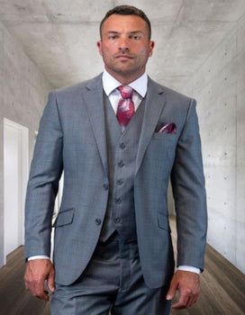 Business Suit - Patterned Suit - 1920s Old School Vintage Suits - Oxford Suit