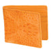 Men's Genuine Exotic Animal Skin Wallet ~ billetera ~ CARTERAS Buttercup Genuine Crocodile Card Holder Wallet