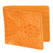 Men's Genuine Exotic Animal Skin Wallet ~ billetera ~ CARTERAS Buttercup Genuine Crocodile Card Holder Wallet