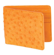 Men's Genuine Exotic Animal Skin Wallet ~ billetera ~ CARTERAS Buttercup Genuine Ostrich Card Holder Wallet