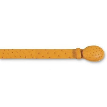 Cinto De Avestruz - Cinto Vaquero Buttercup Genuine Ostrich