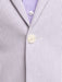 Mens Lavender Seersucker Suit Blazer + Pants Cotton Fabric - Summer Fabric in Purple color