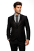 1 Button Slim Fitted Shawl Tuxedo Black