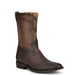 Mens Brown Lizard Western Boot