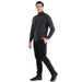 MENS CHARCOAL PULLOVER TURTLENECK SWEATER