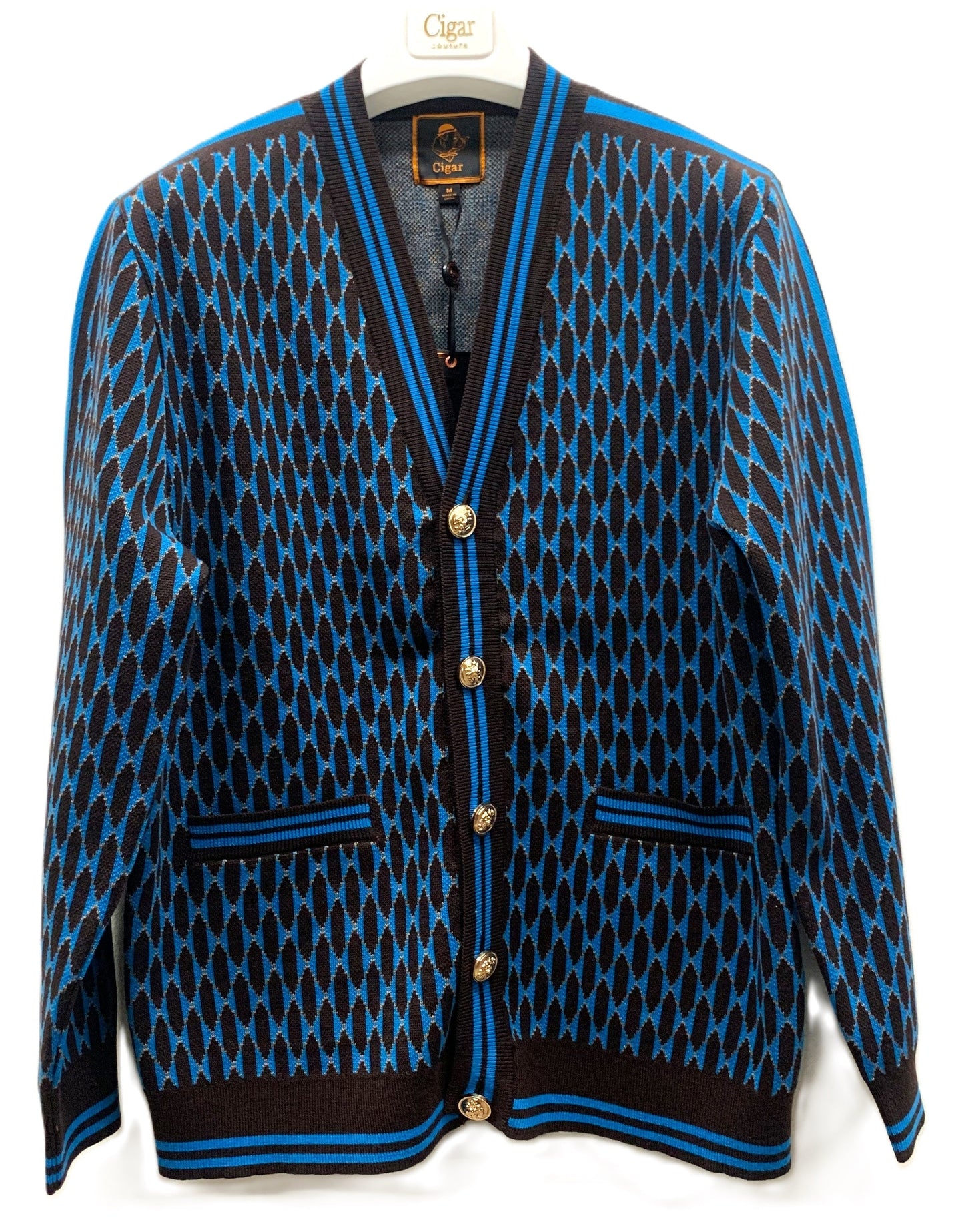 Cigar Couture Cardigan Sweater BROWN