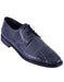 Men's Los Altos Boots Navy Genuine Teju Lizard And Caiman Oxford