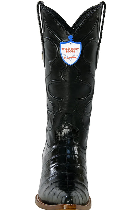 Caiman Pointed Toe Cowboy Boots
