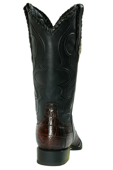 Caiman Pointed Toe Cowboy Boots