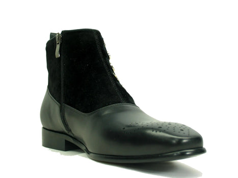 Calfskin Button Up Slip-On Boot - Image 5