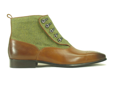 Calfskin Button Up Slip-On Boot - Image 7