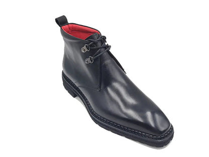 Calfskin Chukka Boot with Lug Sole - Image 9