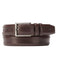 Mezlan Belts Brand Men's Genuine Calfskin Dark Brown Skin Belt