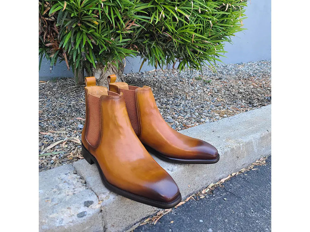 Calfskin Leather Chelsea Boot - Image 6