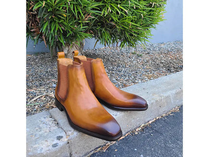 Calfskin Leather Chelsea Boot - Image 6
