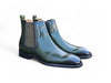 Calfskin Leather Chelsea Boot