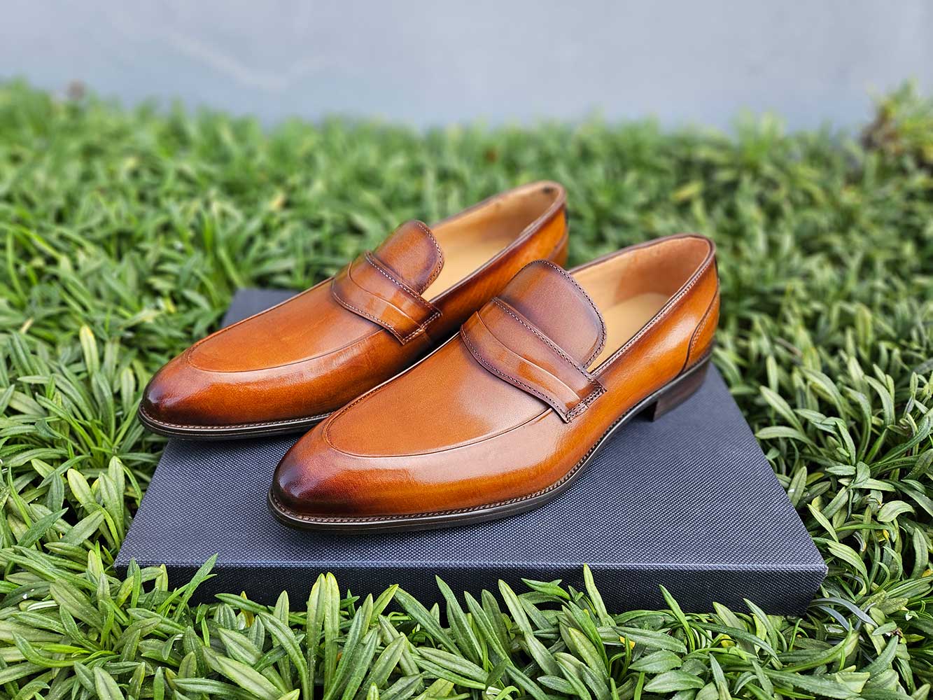 Calfskin Modern Classic Penny Loafer - Image 8