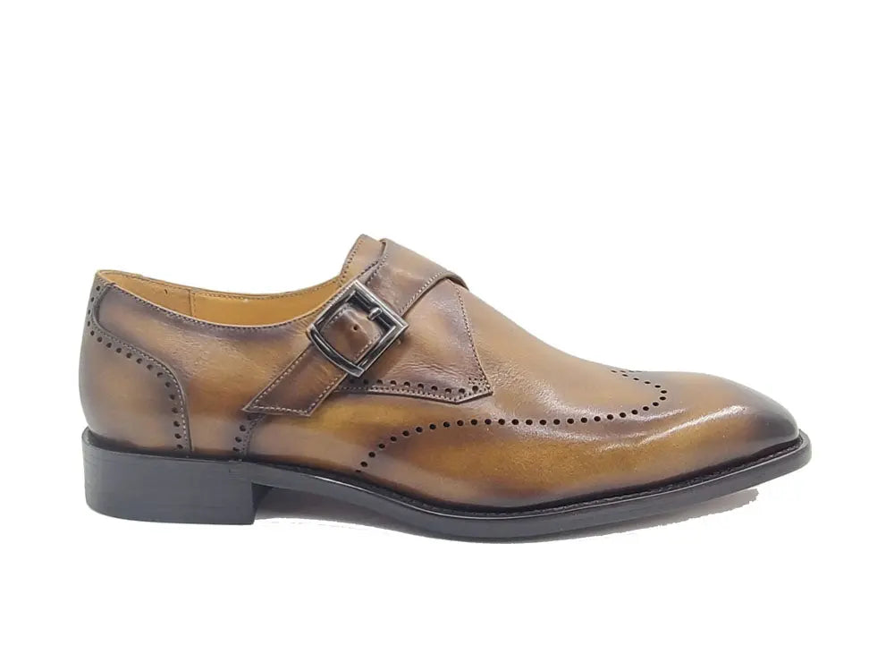 Calfskin Single Monk Loafer - Image 3