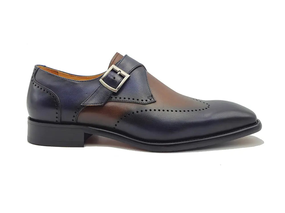 Calfskin Single Monk Loafer - Image 11