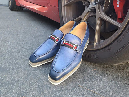 Calfskin Slip-On Horsebit Loafer - Image 11