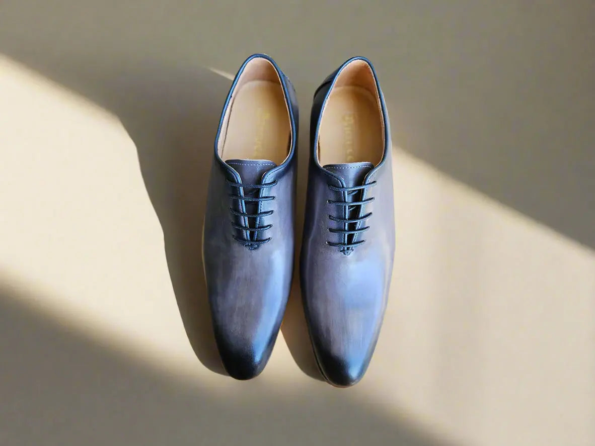 Calfskin Whole Cut Lace-up Oxford - Image 16