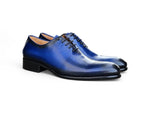 Carrucci Calfskin Whole Cut Lace-up Oxford