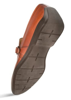 Granby Calfskin Cognac By Mezlan Made In Spain Brand - Image 5