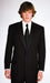 Calvin Klein Slim Fit Tuxedo Super 130'S Luxury Black Slim Fit Black Tuxedo - Skinny Fit Tuxedo