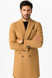 Camel / Khaki Overcoat