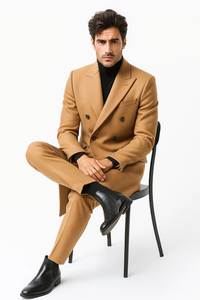 Camel / Khaki Overcoat