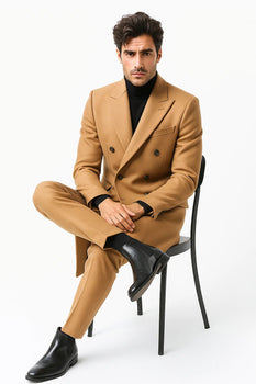 Camel / Khaki Overcoat