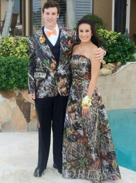 Camo Tuxedo - Camouflage Tuxedo - Black Camo Wedding Suit