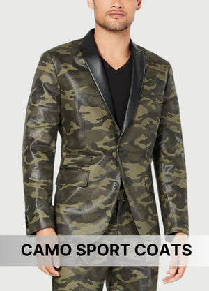 Camo Sport Coats – Rugged Pattern with Urban Sophistication