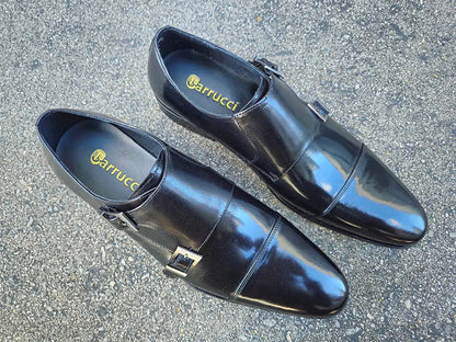 Cap Toe Double Monk Strap Shoe - Image 2