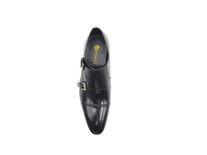 Cap Toe Double Monk Strap Shoe - Image 4