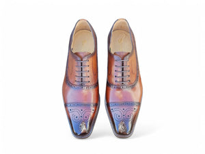 Cap Toe Lace-up in Leather Sole - Image 2