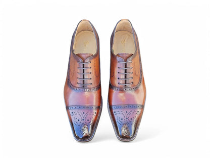 Cap Toe Lace-up in Leather Sole - Image 2