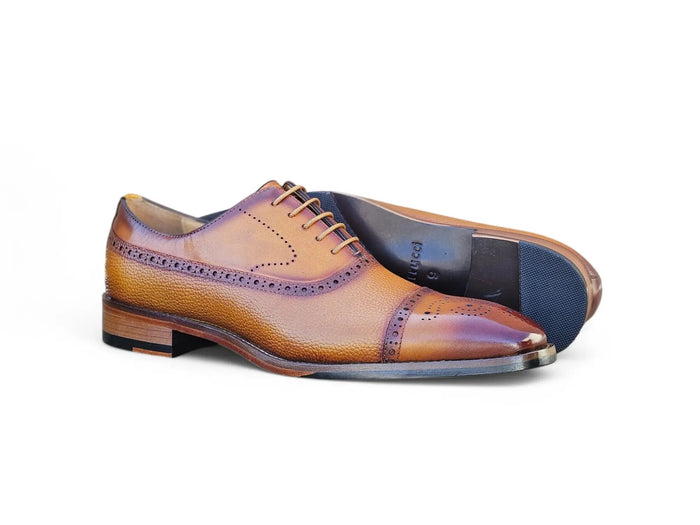 Cap Toe Oxford Leather Sole - Image 2