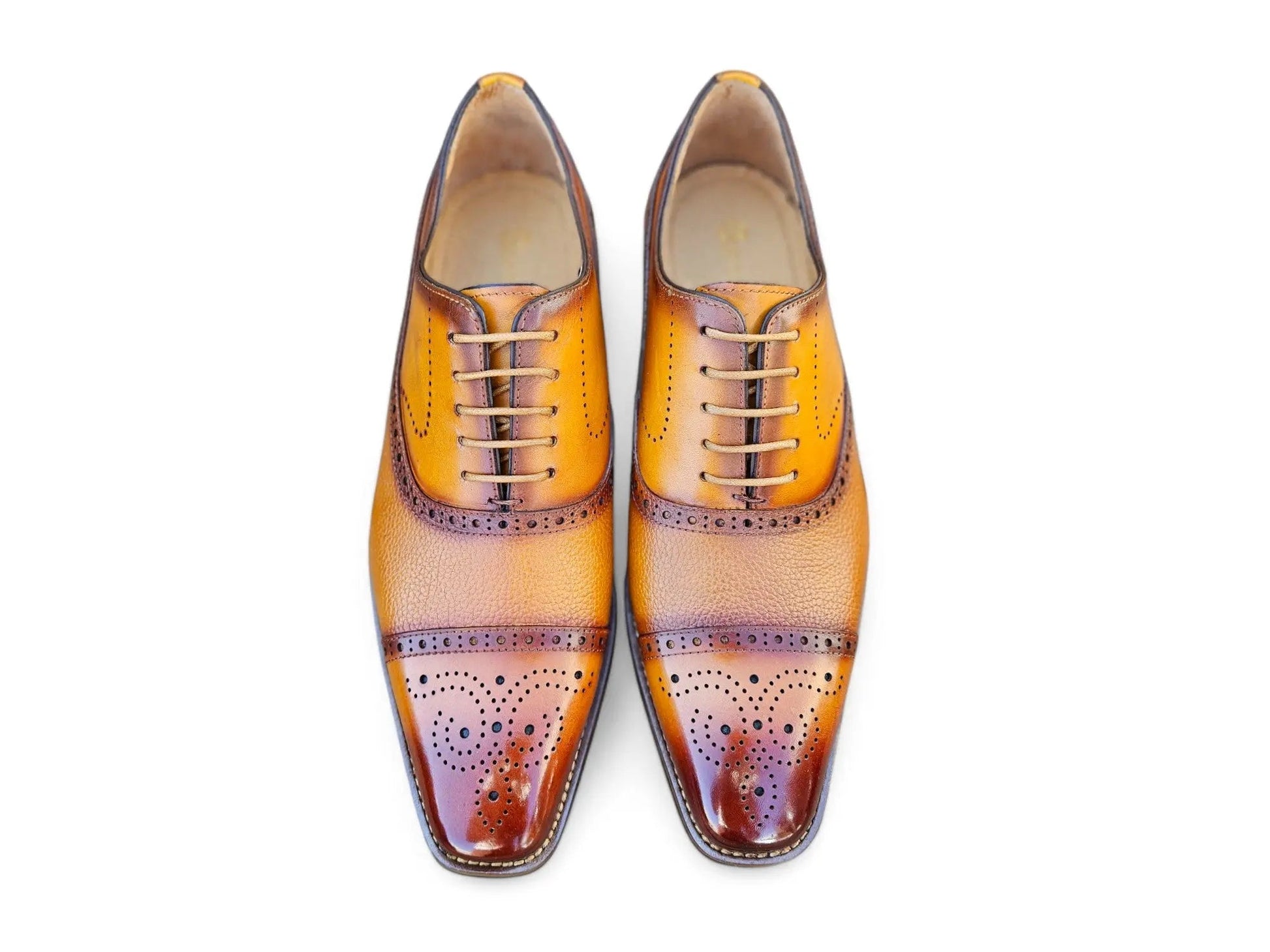 Cap Toe Oxford Leather Sole - Image 3