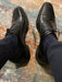 Amaro Leather Cap Toe Black By Mezlan Made In Spain Brand